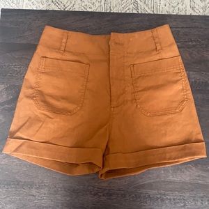 Anthropologie High Rise Utility Short